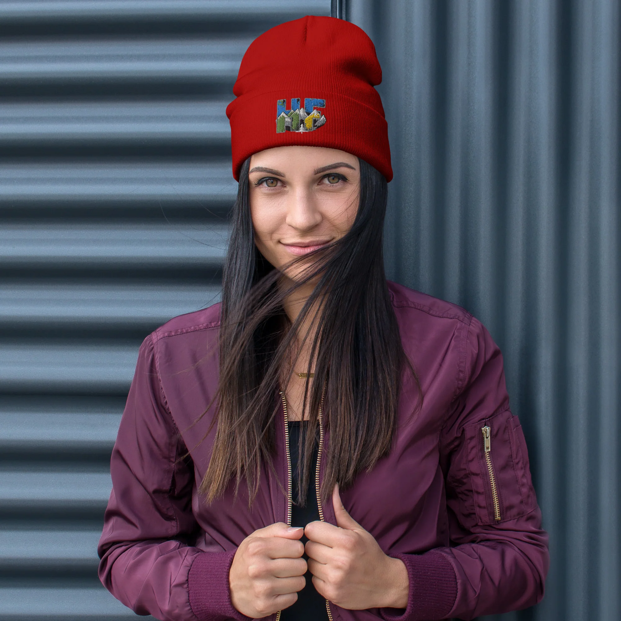 HueForge RMRRF Embroidered Beanie - Image 3